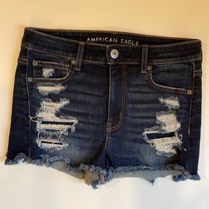 American Eagle Hi-Rise Shortie Short